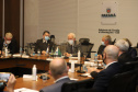 O vice governador Darci Piana recebe  nesta quarta-feira  (20), o embaixador do Estado de Israel, Daniel Zohar-Zonshine. Paraná e Estado de Israel discutem cooperação  para intercâmbio de experiência em tecnologia agricolas. Curitiba, 20/10/2021 -  Foto: Geraldo Bubniak/AEN