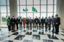 O vice governador Darci Piana recebe  nesta quarta-feira  (20), o embaixador do Estado de Israel, Daniel Zohar-Zonshine. Paraná e Estado de Israel discutem cooperação  para intercâmbio de experiência em tecnologia agricolas. Curitiba, 20/10/2021 -  Foto: Geraldo Bubniak/AEN