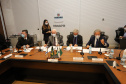 O vice governador Darci Piana recebe  nesta quarta-feira  (20), o embaixador do Estado de Israel, Daniel Zohar-Zonshine. Paraná e Estado de Israel discutem cooperação  para intercâmbio de experiência em tecnologia agricolas. Curitiba, 20/10/2021 -  Foto: Geraldo Bubniak/AEN