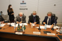 O vice governador Darci Piana recebe  nesta quarta-feira  (20), o embaixador do Estado de Israel, Daniel Zohar-Zonshine. Paraná e Estado de Israel discutem cooperação  para intercâmbio de experiência em tecnologia agricolas. Curitiba, 20/10/2021 -  Foto: Geraldo Bubniak/AEN