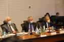 O vice governador Darci Piana recebe  nesta quarta-feira  (20), o embaixador do Estado de Israel, Daniel Zohar-Zonshine. Paraná e Estado de Israel discutem cooperação  para intercâmbio de experiência em tecnologia agricolas. Curitiba, 20/10/2021 -  Foto: Camila Tonett/Vicegovernadoria