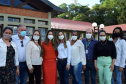 A Secretaria de Estado da Saúde (Sesa) reforçou as ações de cuidados com a saúde da mulher, ligadas à campanha Paraná Rosa, em Londrina, durante o evento do Planejamento Regional Integrado (PRI), nesta quarta-feira (20). A iniciativa, que já está na 3ª edição, tem por objetivo prevenir o câncer de mama e colo do útero, além de outras doenças que colocam em risco a saúde das mulheres. - Londrina, 20/10/2021 - Foto: Américo Antonio/SESA