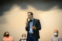 Começou nesta terça-feira (19), em Foz do Iguaçu, o Seminário de Formação sobre o Novo Ensino Médio, uma série de eventos de formação destinados a professores do ensino médio da rede estadual de ensino do Paraná. Serão oito encontros presenciais, até 3 de dezembro, para aprofundamento na proposta pedagógica do Novo Ensino Médio, que será implementado a partir de 2022. - Foz do Iguaçu, 21/10/2021 - Foto: SEED