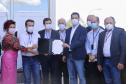 O governador Carlos Massa Ratinho Junior participou nesta quinta-feira (21) em Mandaguari, na Região Norte, da inauguração da nova planta da SuperBAC, empresa especializada em soluções biotecnológicas de alta performance para os segmentos de agricultura, saneamento, óleo e gás e bens de consumo. - Mandaguari, 21/10/2021 - Foto: Gilson Abreu/AEN