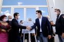 O governador Carlos Massa Ratinho Junior participou nesta quinta-feira (21) em Mandaguari, na Região Norte, da inauguração da nova planta da SuperBAC, empresa especializada em soluções biotecnológicas de alta performance para os segmentos de agricultura, saneamento, óleo e gás e bens de consumo. - Mandaguari, 21/10/2021 - Foto: Gilson Abreu/AEN