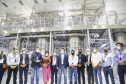 O governador Carlos Massa Ratinho Junior participou nesta quinta-feira (21) em Mandaguari, na Região Norte, da inauguração da nova planta da SuperBAC, empresa especializada em soluções biotecnológicas de alta performance para os segmentos de agricultura, saneamento, óleo e gás e bens de consumo. - Mandaguari, 21/10/2021 - Foto: Gilson Abreu/AEN