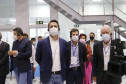 O governador Carlos Massa Ratinho Junior participou nesta quinta-feira (21) em Mandaguari, na Região Norte, da inauguração da nova planta da SuperBAC, empresa especializada em soluções biotecnológicas de alta performance para os segmentos de agricultura, saneamento, óleo e gás e bens de consumo. - Mandaguari, 21/10/2021 - Foto: Gilson Abreu/AEN