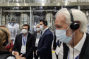 O governador Carlos Massa Ratinho Junior participou nesta quinta-feira (21) em Mandaguari, na Região Norte, da inauguração da nova planta da SuperBAC, empresa especializada em soluções biotecnológicas de alta performance para os segmentos de agricultura, saneamento, óleo e gás e bens de consumo. - Mandaguari, 21/10/2021 - Foto: Jonathan Campos/AEN
