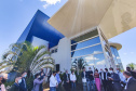 O governador Carlos Massa Ratinho Junior participou nesta quinta-feira (21) em Mandaguari, na Região Norte, da inauguração da nova planta da SuperBAC, empresa especializada em soluções biotecnológicas de alta performance para os segmentos de agricultura, saneamento, óleo e gás e bens de consumo. - Mandaguari, 21/10/2021 - Foto: Jonathan Campos/AEN