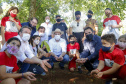 21.10.2021 - Governador Carlos Massa Ratinho Junior promove a soltura de 20 mil dourados no rio Ivai em Ivatuba.
Foto Gilson Abreu/AEN