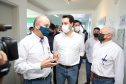 Na visita ao município, o governador visitou a sede da Cool Seed, que celebra 20 anos de sua fundação em 2021. A empresa fabrica e comercializa equipamentos que são utilizados no "pós-colheita", como climatizadores de barracões sementeiros, resfriadores para grãos e sementes, resfriadores para ensaque de sementes e secadores. Seus produtos estão presentes em 14 países. Foto: Ari Dias/AEN