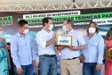 O município de Santa Tereza do Oeste ganhou nesta sexta-feira (22) uma piscina térmica pública para atendimento da população idosa. O local será um centro de reabilitação, com atividades como hidroginástica e fisioterapia e atendimento psicológico. A estrutura foi construída com recursos viabilizados pelo Estado e inaugurada nesta sexta-feira (22) pelo governador Carlos Massa Ratinho Junior.Foto: Ari Dias/AEN