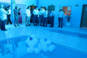 O município de Santa Tereza do Oeste ganhou nesta sexta-feira (22) uma piscina térmica pública para atendimento da população idosa. O local será um centro de reabilitação, com atividades como hidroginástica e fisioterapia e atendimento psicológico. A estrutura foi construída com recursos viabilizados pelo Estado e inaugurada nesta sexta-feira (22) pelo governador Carlos Massa Ratinho Junior.Foto: Ari Dias/AEN