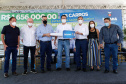 Governador Carlos Massa Ratinho Junior entrega 48 veículos para a Regional da Saúde de Foz do Iguaçu - Foz do Iguaçu, 22/10/2021  - Foto: Jonathan Campos /AEN