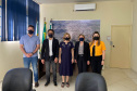CRUZEIRO DO OESTE - Em mais uma rodada de visitas da diretoria da Fomento Paraná em busca de novas parcerias, odiretor-presidente da instituição financeira estadual, Heraldo Neves, o diretor de Mercado,Vinícius Rocha, e a assessora Emilia Belinati percorreram municípios da região de Umuarama,no noroeste do estado, nesta quinta e sexta (21 e 22). - Curitiba, 22/10/2021 - Foto: Fomento Paraná
