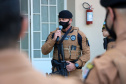 Com o reforço do efetivo administrativo, a Polícia Militar desencadeou a Operação Fecha Quartel III na Capital e em todo o Estado do Paraná nesta sexta-feira (22/10). Apenas em Curitiba e na Região Metropolitana, mais de 270 policiais estão nas ruas, além do efetivo já aplicado no policiamento ordinário, reforçando o patrulhamento nas áreas comerciais, residenciais e com maior índice de ocorrências. - Curitiba, 22/10/2021 - Foto: Soldado Ismael Ponchio