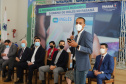 O governador Carlos Massa Ratinho Junior lança nesta terça-feira (26) o programa Inglês Paraná, acompanhado do secretário da Educação e do Esporte, Renato Feder. Na foto, Eduardo Santos, CEO da Hult EF Corporate Education - 26/10/2021 - Foto: Geraldo Bubniak/AEN