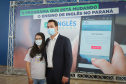 O governador Carlos Massa Ratinho Junior lança nesta terça-feira (26) o programa Inglês Paraná, acompanhado do secretário da Educação e do Esporte, Renato Feder. Trata-se de um projeto inovador e dinâmico, com foco no processo de aprendizagem dos estudantes, considerando as suas necessidades, ao mesmo tempo em que favorece o desenvolvimento das habilidades de escuta e oralidade, essenciais para aprender a Língua Inglesa. - 26/10/2021 - Foto: Geraldo Bubniak/AEN