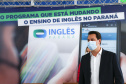 O governador Carlos Massa Ratinho Junior lança nesta terça-feira (26) o programa Inglês Paraná, acompanhado do secretário da Educação e do Esporte, Renato Feder. Trata-se de um projeto inovador e dinâmico, com foco no processo de aprendizagem dos estudantes, considerando as suas necessidades, ao mesmo tempo em que favorece o desenvolvimento das habilidades de escuta e oralidade, essenciais para aprender a Língua Inglesa. - 26/10/2021 - FotoJonathan Campos/AEN
