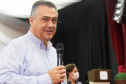 As ações para o pós-pandemia da Covid-19 devem ser prioridade no processo de reorganização do Planejamento Regional Integrado (PRI) da área da saúde no Paraná. A afirmação foi feita pelo secretário estadual da Saúde, Beto Preto, durante evento para discutir o PRI com Regionais e municípios da Macrorregião Oeste, realizado em Foz do Iguaçu, nesta terça-feira (26). - Foz do Iguaçu, 26/10/2021 - Foto: Américo Antonio/SESA