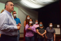 As ações para o pós-pandemia da Covid-19 devem ser prioridade no processo de reorganização do Planejamento Regional Integrado (PRI) da área da saúde no Paraná. A afirmação foi feita pelo secretário estadual da Saúde, Beto Preto, durante evento para discutir o PRI com Regionais e municípios da Macrorregião Oeste, realizado em Foz do Iguaçu, nesta terça-feira (26). - Foz do Iguaçu, 26/10/2021 - Foto: Américo Antonio/SESA