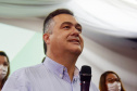As ações para o pós-pandemia da Covid-19 devem ser prioridade no processo de reorganização do Planejamento Regional Integrado (PRI) da área da saúde no Paraná. A afirmação foi feita pelo secretário estadual da Saúde, Beto Preto, durante evento para discutir o PRI com Regionais e municípios da Macrorregião Oeste, realizado em Foz do Iguaçu, nesta terça-feira (26). - Foz do Iguaçu, 26/10/2021 - Foto: Américo Antonio/SESA
