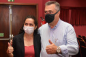 As ações para o pós-pandemia da Covid-19 devem ser prioridade no processo de reorganização do Planejamento Regional Integrado (PRI) da área da saúde no Paraná. A afirmação foi feita pelo secretário estadual da Saúde, Beto Preto, durante evento para discutir o PRI com Regionais e municípios da Macrorregião Oeste, realizado em Foz do Iguaçu, nesta terça-feira (26). - Foz do Iguaçu, 26/10/2021 - Foto: Américo Antonio/SESA