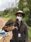 Uma equipe de biólogos que atua nos estudos exigidos pelo projeto da Nova Ferroeste iniciou na semana passada a quarta e última campanha da fauna, que faz o levantamento e identificação das espécies existentes nas áreas do traçado da ferrovia. Espécies endêmicas de anfíbios, anta, onça-parda, aves e animais ameaçados de extinção foram identificados na Serra do Mar, onde foram realizados os trabalhos.Foto: Heloísa Vieira/AEN