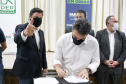 Evento reúne 56 prefeituras para formalizar doção de veículos e equipamentos  -  Curitiba, 27/10/2021 - Foto: DER