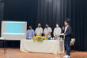 O projeto e as minutas de edital do Parque Estadual do Guartelá foram apresentados durante audiência pública realizada no município de Tibagi, nesta terça-feira (26). O evento também foi transmitido ao vivo e segue visível para a população no Youtube da Secretaria do Desenvolvimento Sustentável e do Turismo (Sedest). - Curitiba, 27/10/2021 - Foto: SEDEST