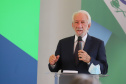 O vice governador Darci Piana e o  secretário de Justiça, Família e Trabalho, Ney Leprevost assinam  nesta quarta-feira  (27) termo de repasse ao Cedca aos municípios,  no Palacio Iguacu.   Curitiba, 27/10/2021 -  Foto: Geraldo Bubniak/AEN
