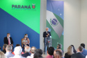 O vice governador Darci Piana e o  secretário de Justiça, Família e Trabalho, Ney Leprevost assinam  nesta quarta-feira  (27) termo de repasse ao Cedca aos municípios,  no Palacio Iguacu.   Curitiba, 27/10/2021 -  Foto: Geraldo Bubniak/AEN