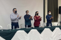 O secretário de Estado da Saúde, Beto Preto, destacou a parceria do Governo do Estado com os municípios, principalmente no enfrentamento à Covid-19, em reunião realizada nesta quarta-feira (27) com a Associação dos Municípios dos Campos Gerais (AMCG) em Arapoti. -  Curitibs, 27/10/2021 - Foto: Andressa Desyreé/SESA
