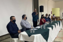 O secretário de Estado da Saúde, Beto Preto, destacou a parceria do Governo do Estado com os municípios, principalmente no enfrentamento à Covid-19, em reunião realizada nesta quarta-feira (27) com a Associação dos Municípios dos Campos Gerais (AMCG) em Arapoti. -  Curitibs, 27/10/2021 - Foto: Andressa Desyreé/SESA