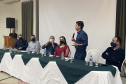 O secretário de Estado da Saúde, Beto Preto, destacou a parceria do Governo do Estado com os municípios, principalmente no enfrentamento à Covid-19, em reunião realizada nesta quarta-feira (27) com a Associação dos Municípios dos Campos Gerais (AMCG) em Arapoti. -  Curitibs, 27/10/2021 - Foto: Andressa Desyreé/SESA