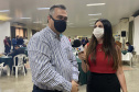 O secretário de Estado da Saúde, Beto Preto, destacou a parceria do Governo do Estado com os municípios, principalmente no enfrentamento à Covid-19, em reunião realizada nesta quarta-feira (27) com a Associação dos Municípios dos Campos Gerais (AMCG) em Arapoti. -  Curitibs, 27/10/2021 - Foto: Andressa Desyreé/SESA