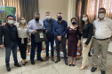 O secretário de Estado da Saúde, Beto Preto, destacou a parceria do Governo do Estado com os municípios, principalmente no enfrentamento à Covid-19, em reunião realizada nesta quarta-feira (27) com a Associação dos Municípios dos Campos Gerais (AMCG) em Arapoti. -  Curitibs, 27/10/2021 - Foto: Andressa Desyreé/SESA