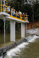O governador Carlos Massa Ratinho Junior inaugurou nesta quinta-feira (28) a obra de transposição do rio Capivari para a Bacia do Iraí, em Colombo, na região metropolitana de Curitiba. Foto: Jonathan Campos/AEN