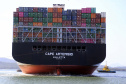 Volume de carga movimentada em contêineres pelo Porto de Paranaguá aumenta 13%. Foto: Gilson Abreu/AEN