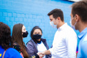 Começa nesta sexta-feira (29) uma grande campanha de mídia para divulgar o Cartão Futuro, programa do Governo do Paraná para incentivar a manutenção e a contratação de jovens aprendizes por empresas paranaenses. - Curitiba, 28/10/2021 - Foto: Guilherme Flores/Casa Civil