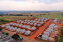 A Cohapar iniciará em novembro a comercialização de 57 novas moradias que estão em fase final de construção em Mariluz, na região Noroeste do Paraná. Os interessados na compra dos imóveis têm até o dia 12 de novembro para realizarem o cadastro no site da companhia e se habilitaram a participar do processo seletivo das unidades habitacionais. - Curitiba, 28/10/2021 -  (Foto: Alessandro Vieira/AEN)