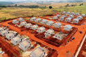 A Cohapar iniciará em novembro a comercialização de 57 novas moradias que estão em fase final de construção em Mariluz, na região Noroeste do Paraná. Os interessados na compra dos imóveis têm até o dia 12 de novembro para realizarem o cadastro no site da companhia e se habilitaram a participar do processo seletivo das unidades habitacionais. - Curitiba, 28/10/2021 -  (Foto: Alessandro Vieira/AEN)