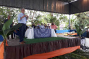 A Cooperativa Copasol Cachoeira, de Antonina, e a Associação de Produtores Rurais de Antonina (Aspran), no Litoral, receberam nesta quinta-feira (28) equipamentos agrícolas adquiridos com recursos do programa Coopera Paraná. A entrega foi feita em solenidade no ginásio de esportes da Escola Rural Municipal Professora Olimpia Breyer, em Cachoeira de Cima.  - Antonina, 29/10/2021 - Foto: SEAB
