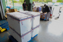 Mais 193 mil vacinas da Pfizer chegaram ao Paraná nesta sexta-feira  Foto: Ari Dias/AEN
