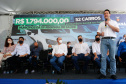   O governador Carlos Massa Ratinho Junior entregou nesta sexta-feira (29) mais 52 automóveis para reforço da frota da saúde em 22 municípios da 19ª Regional de Jacarezinho, no Norte Pioneiro. Os carros serão utilizados para atendimento domiciliar dentro da Estratégia da Saúde da Família (ESF). Foto: Jonathan Campos/AEN