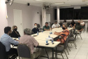 APUCARANA - O diretor-presidente da Fomento Paraná, Heraldo Neves, e os assessores Jonny Stica e Emilia Belinati, em reuniões com prefeitos dessas 7 cidades durante rodada de prospecção de parcerias pelo norte do estado. - Curitiba, 29/10/2021 - Foto: Fomento Paraná