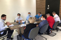 BOM SUCESSO -  O diretor-presidente da Fomento Paraná, Heraldo Neves, e os assessores Jonny Stica e Emilia Belinati, em reuniões com prefeitos dessas 7 cidades durante rodada de prospecção de parcerias pelo norte do estado. - Curitiba, 29/10/2021 - Foto: Fomento Paraná