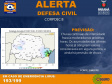 Defesa Civil desloca equipe para acompanhar desdobramentos das chuvas no Litoral
Foto: Defesa  Civil Paraná