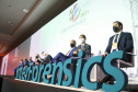 Nesta quarta-feira (03/11), em Foz do Iguaçu, região oeste do Paraná, foi aberto oficialmente o InterForensics, maior evento de Ciências Forenses da América Latina, que reúne, em um único lugar, renomados nomes nacionais e internacionais das mais diversas áreas deste setor. - Foz do Iguaçu, -3/11/2021 - Foto: SESP_PR