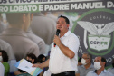 O governador Carlos Massa Ratinho Junior entregou nesta quinta-feira (04) mais 1.837 kits de uniformes para três colégios estaduais cívico-militares (CECM) de Umuarama, no Noroeste do Paraná. Foto:  Umuarama, 04/11/2021 - Foto: Ari Dias/AEN